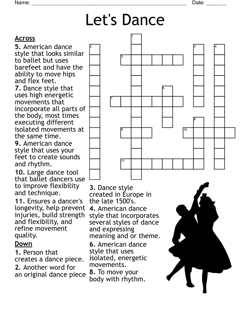sophisticated method of inviting a teenager to a dance crossword