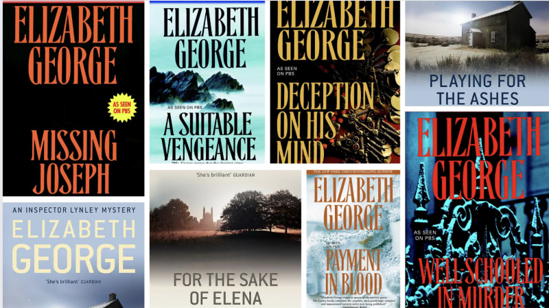 elizabeth george's inspector lynley novels arranged chronologically
