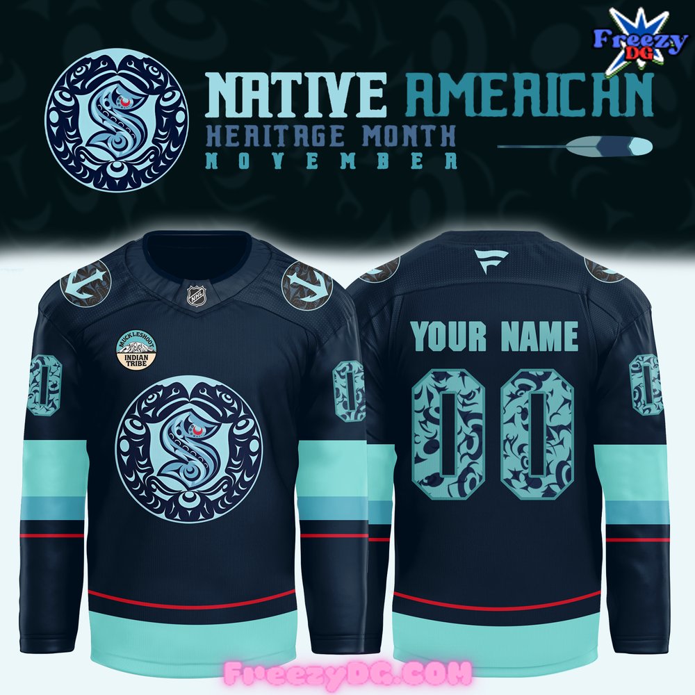 kraken native american jersey:kraken indigenous apparel