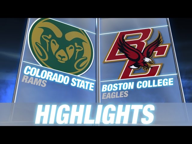boston college colorado state:boston university vs. colorado state university