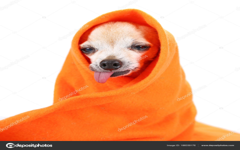 old chihuahua with tongue out：elderly chihuahua sticking out its tongue