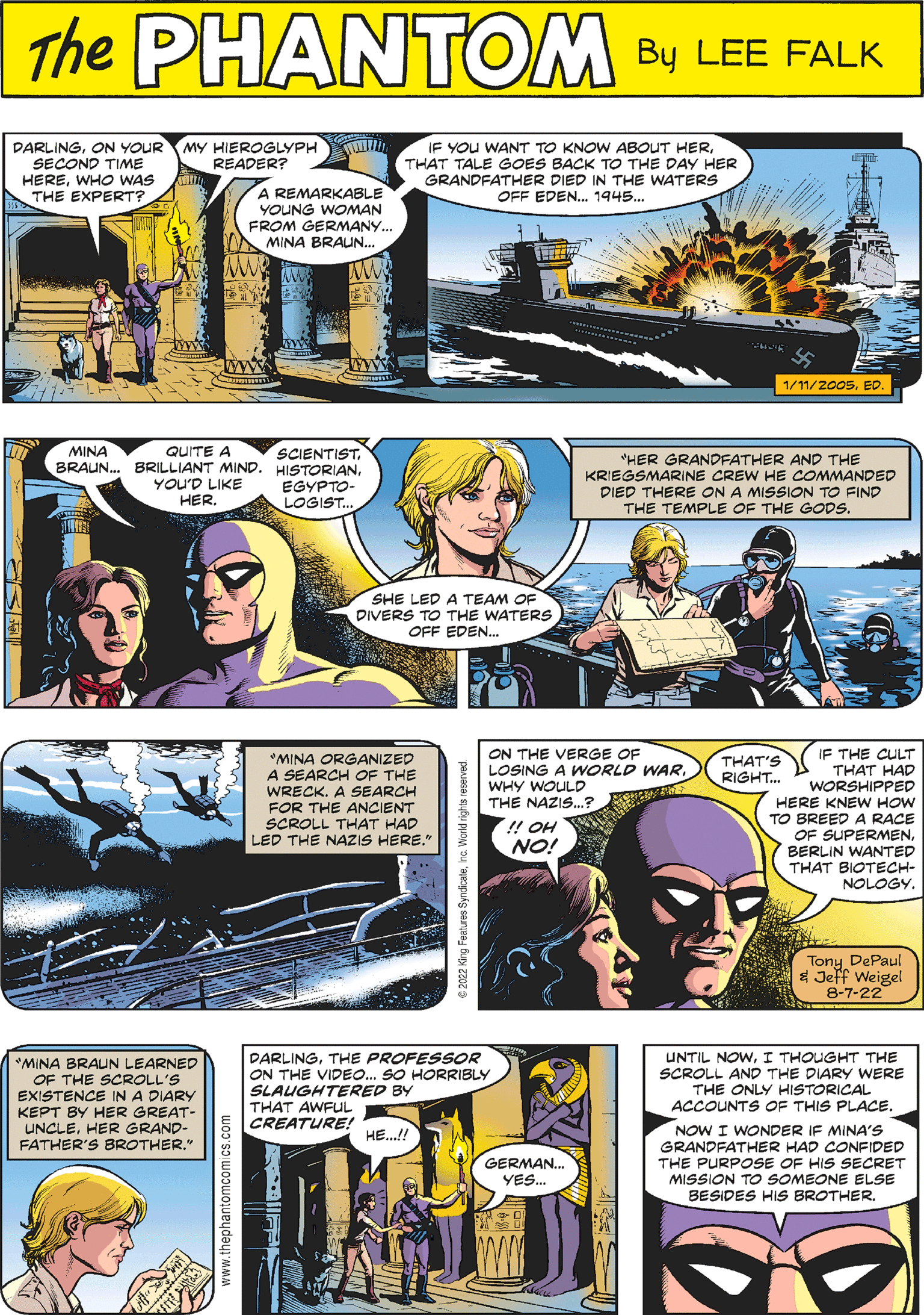 phantom comic strip today:today's phantom comic strip