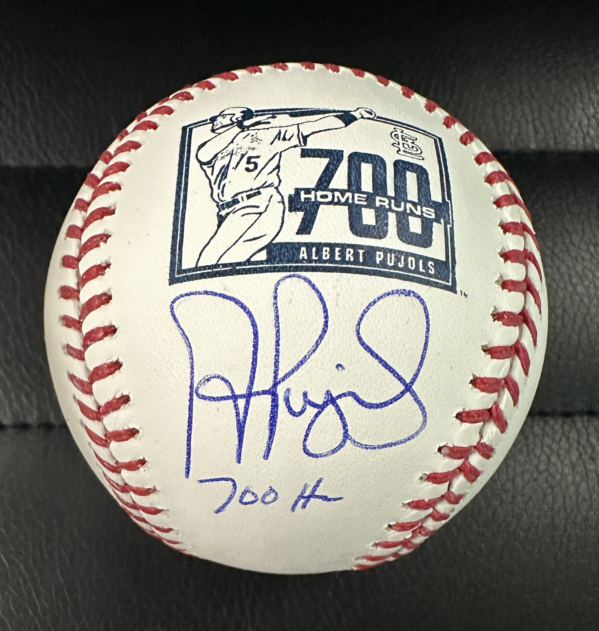 albert pujols signed baseball:albert pujols autographed baseball