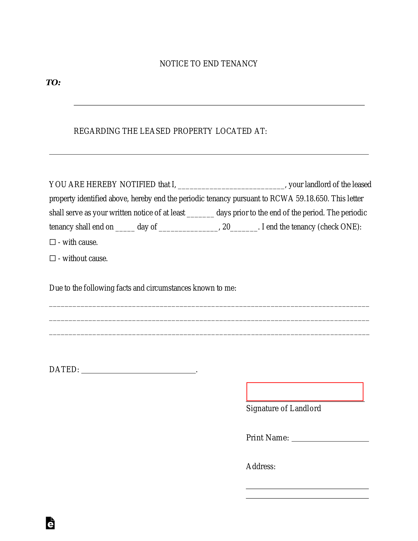 breaking a lease in washington state：terminating a rental agreement in washington state