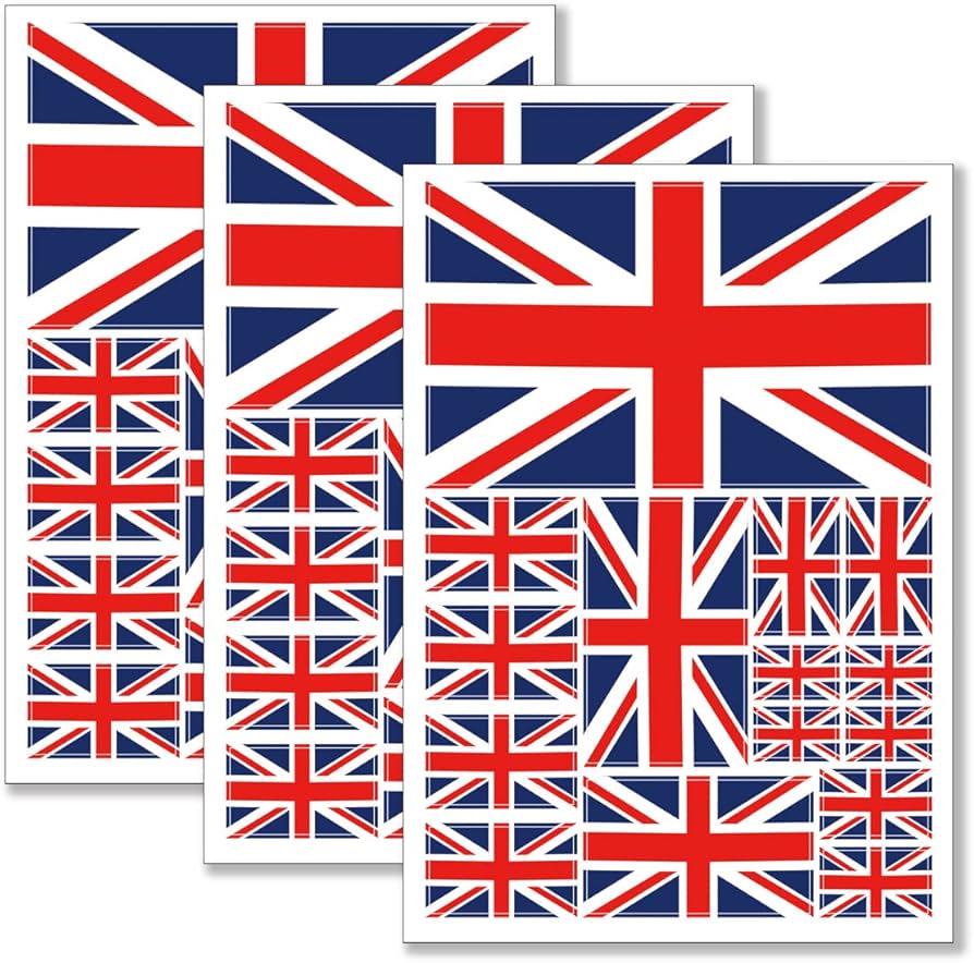 union jack flag stickers：union jack flag decals