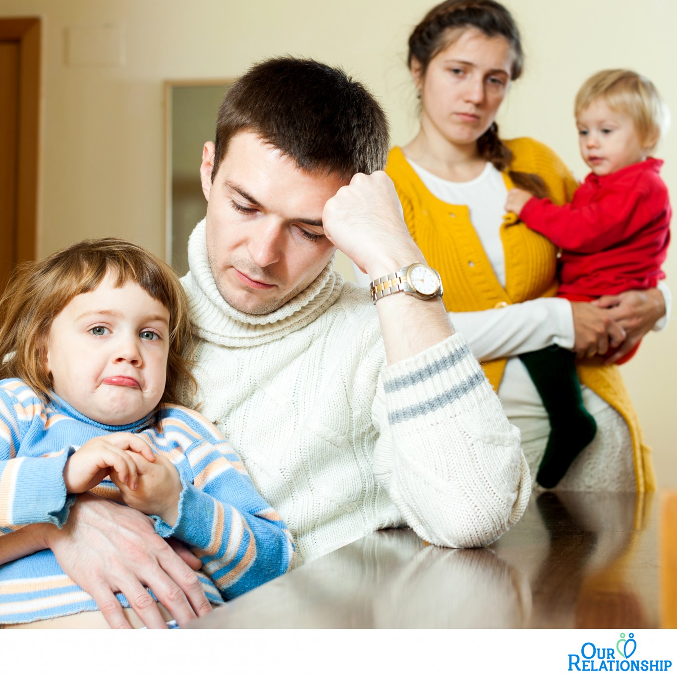 my partner's child is causing problems in our relationship