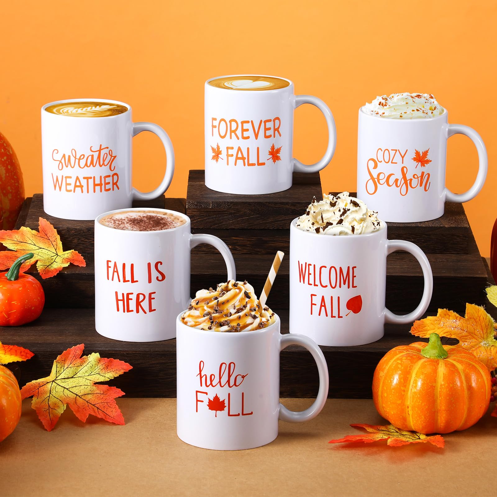 thanksgiving coffee mugs：seasonal festive coffee cups