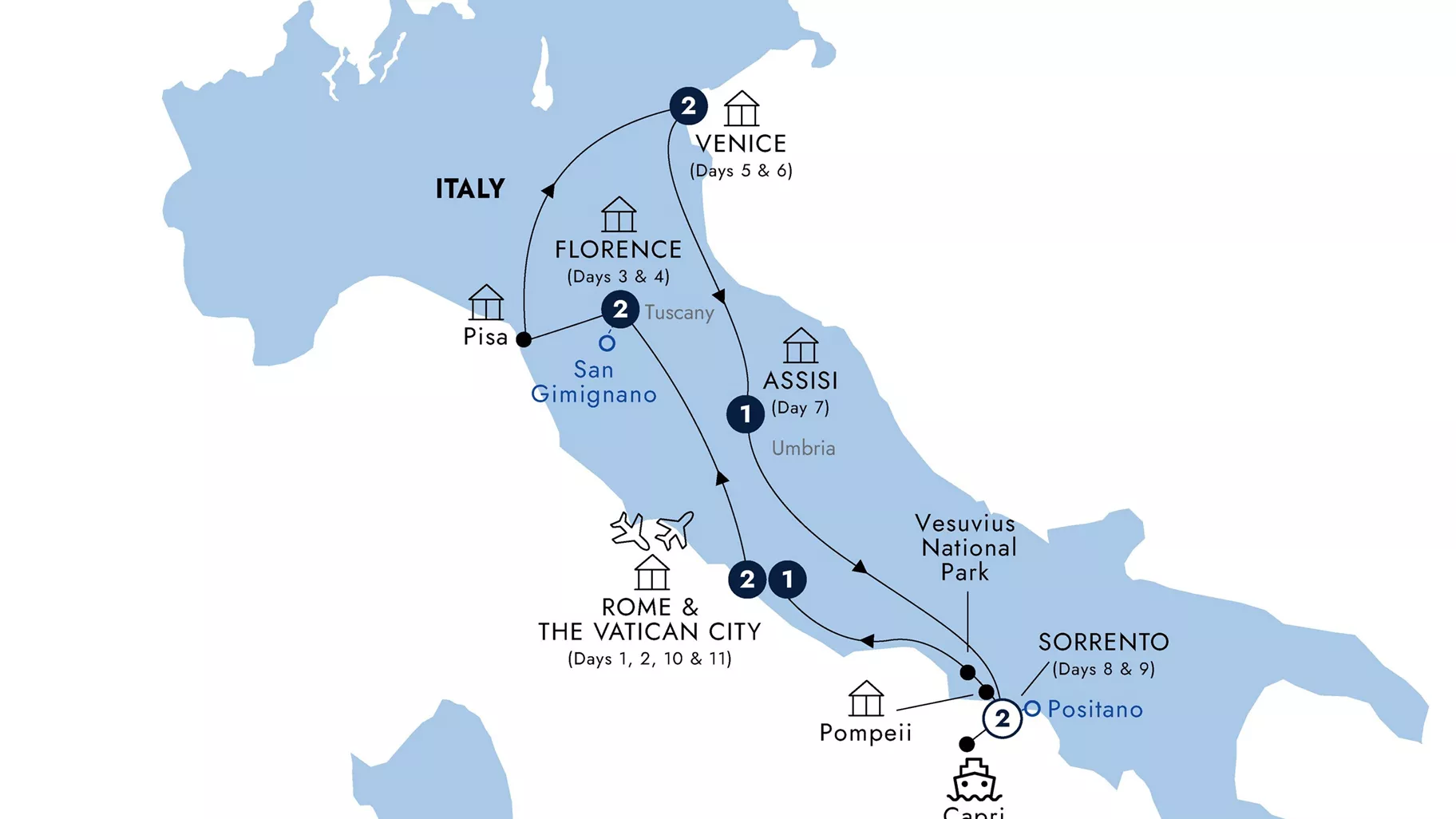 best of italy tour insight vacations：discover italy with insight vacations' premier tours