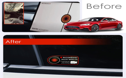 tesla cybertruck sticker：cybertruck design decal