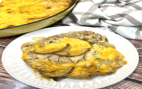 velveeta cheese scalloped potato dish