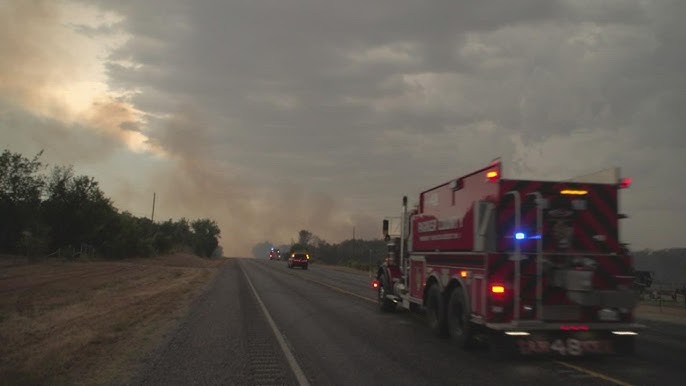 fire parker county texas：fire outbreak in parker county, texas