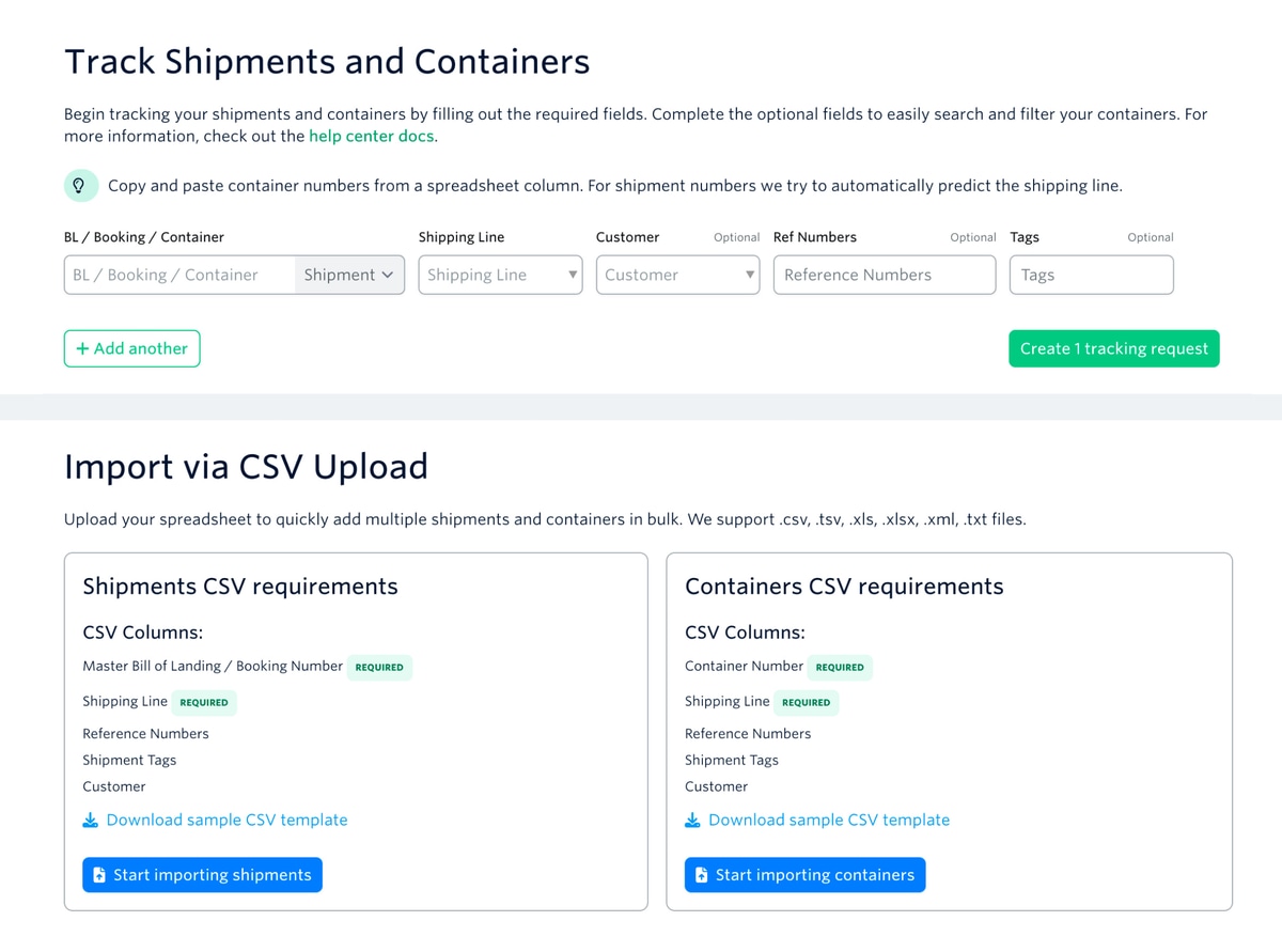 bayport houston tracking：bayport shipping data monitor