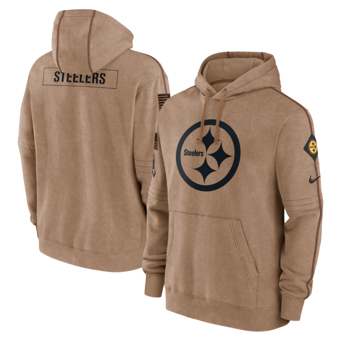 pittsburgh steelers tribute to service hoodie