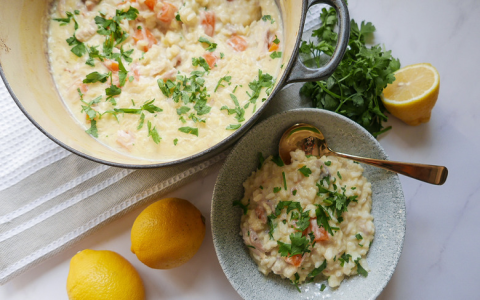 lemon bisque：lemon cream soup