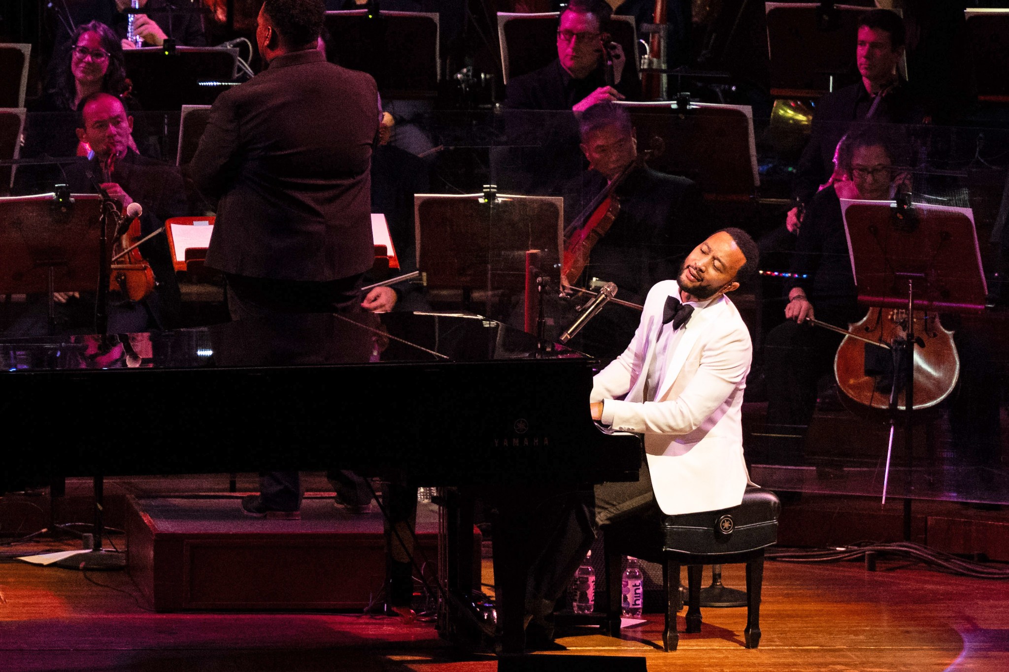 john legend sf symphony：john legend performs with san francisco symphony