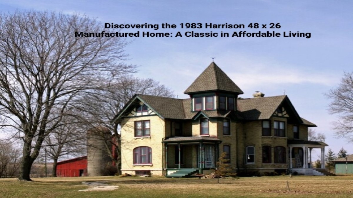 harrison 48 by 26 manufactured home:harrison 48x26 prefab residential dwelling