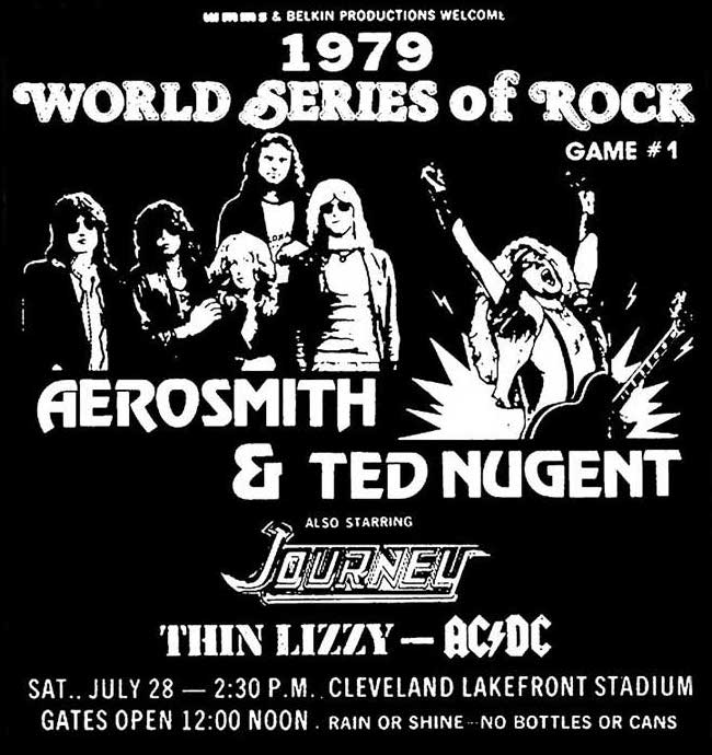 world series of rock 1979：rock's global spectacle： 1979 edition