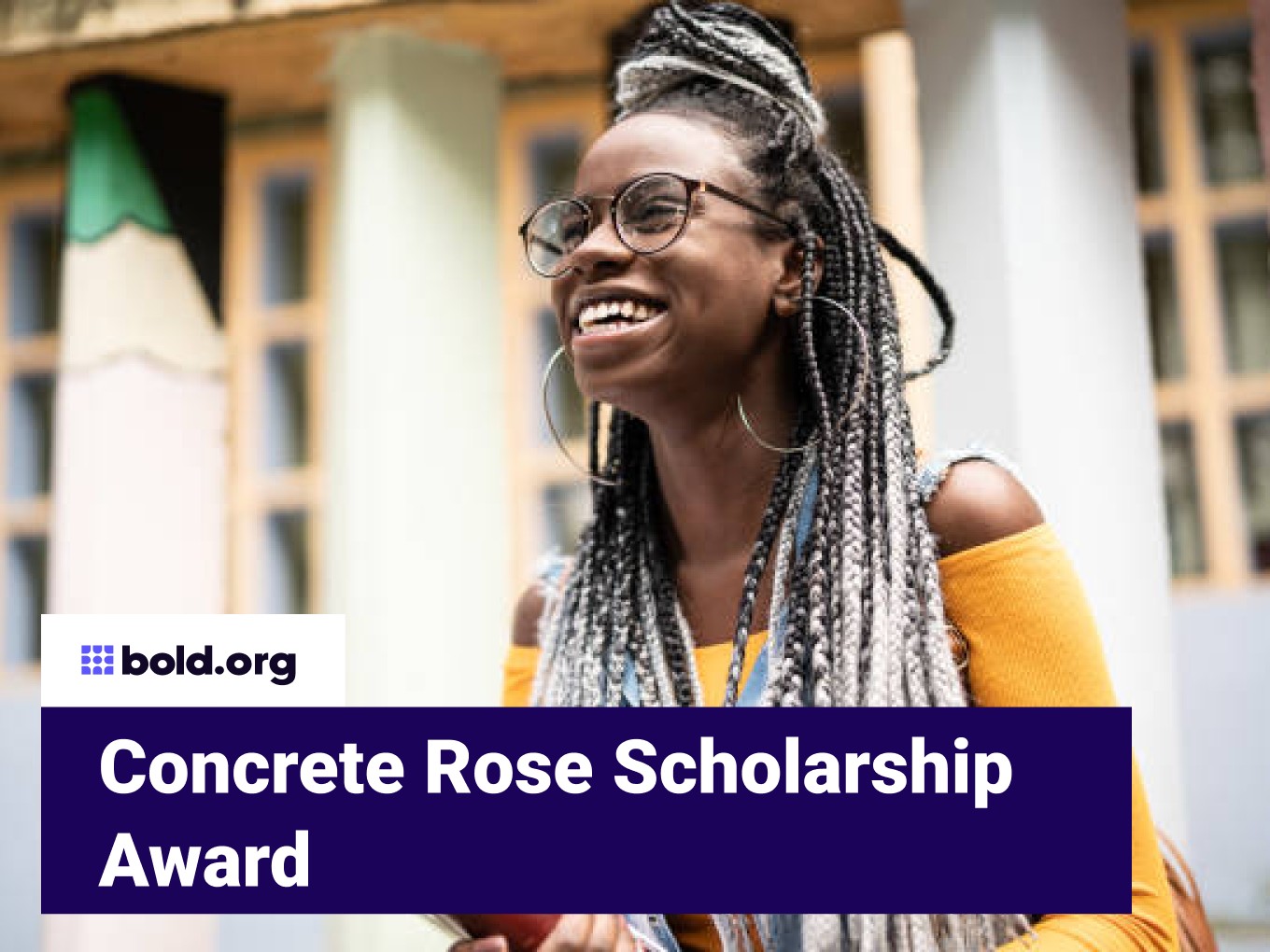concrete rose scholarship：blooming tenacity award