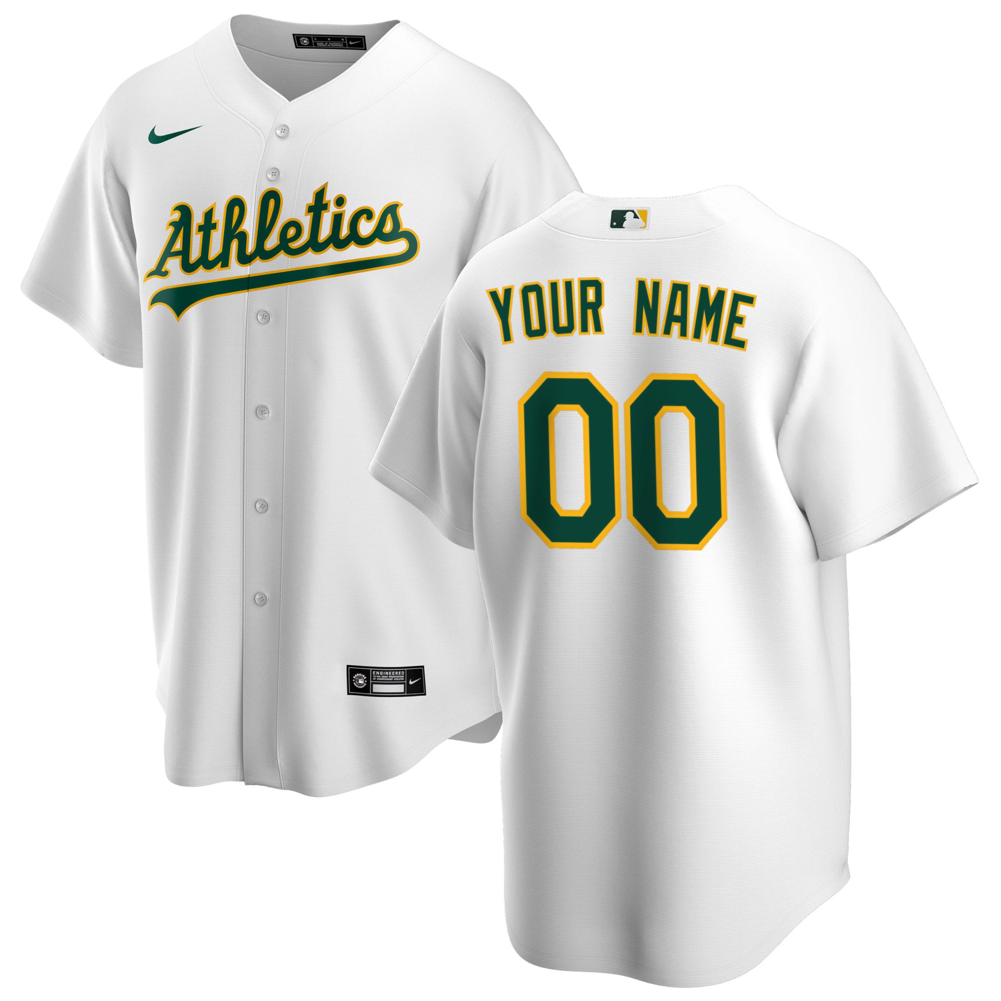 oakland a's custom jersey：oakland a's personalized jersey
