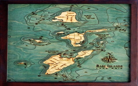 islands of lake erie map：map of lake erie islands