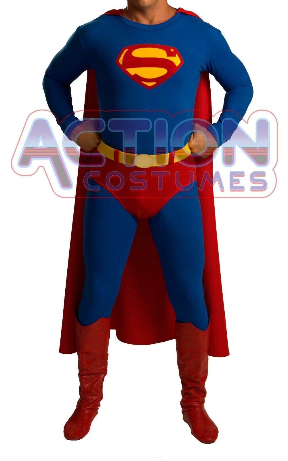 george reeves superman costume：george reeves' superman attire