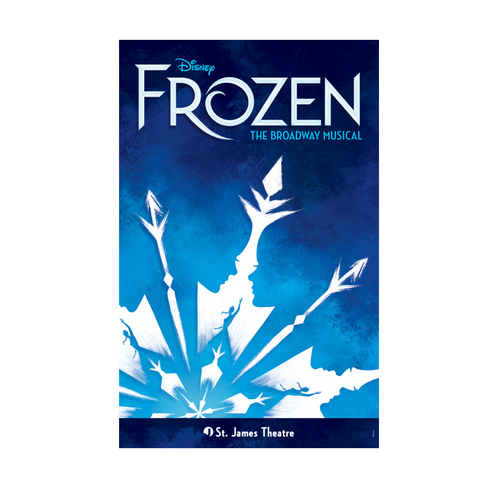 frozen the musical poster：frozen the musical artwork