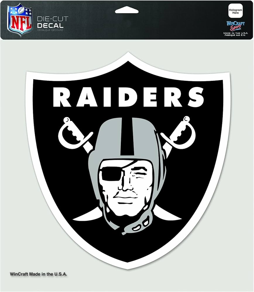 raiders sticker:raiders decal