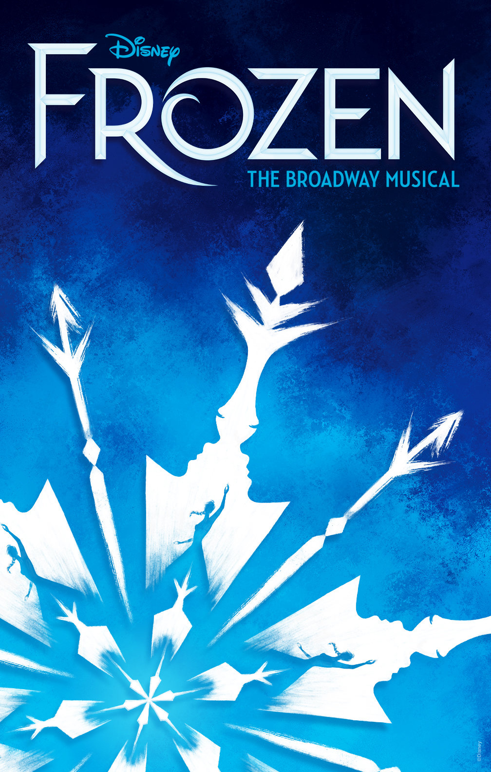 frozen the musical poster：frozen the musical artwork