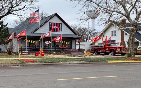 kansas city chiefs decorations：kansas city chiefs decor