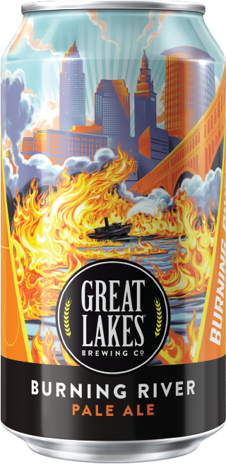 great lakes burning river：great lakes fiery river