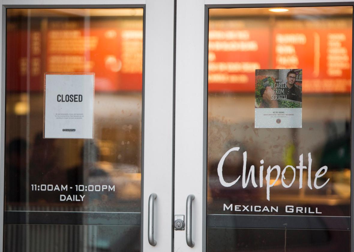 chipotle restaurant closing down:chipotle restaurant shutting its doors