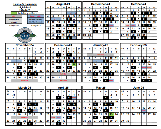galena park i.s.d. calendar：galena park independent school district academic schedule