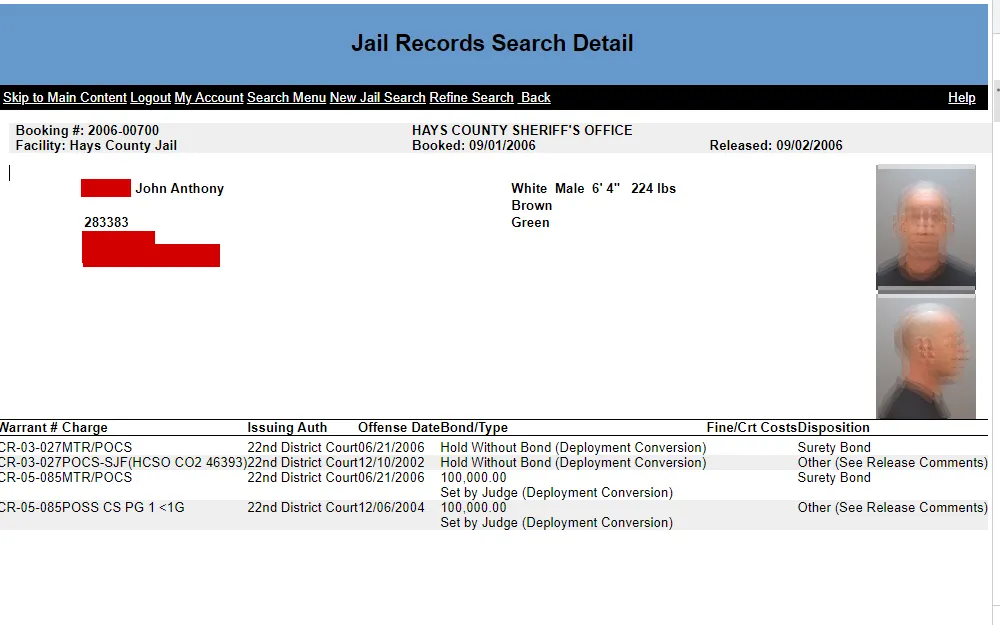 hays county criminal records：hays county crime records
