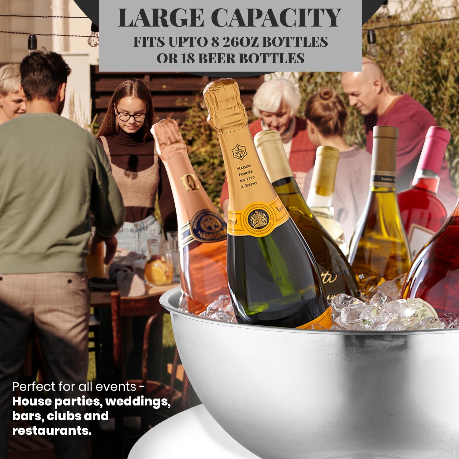 Ice Bucket Big: Find the Perfect Size for Your Party!