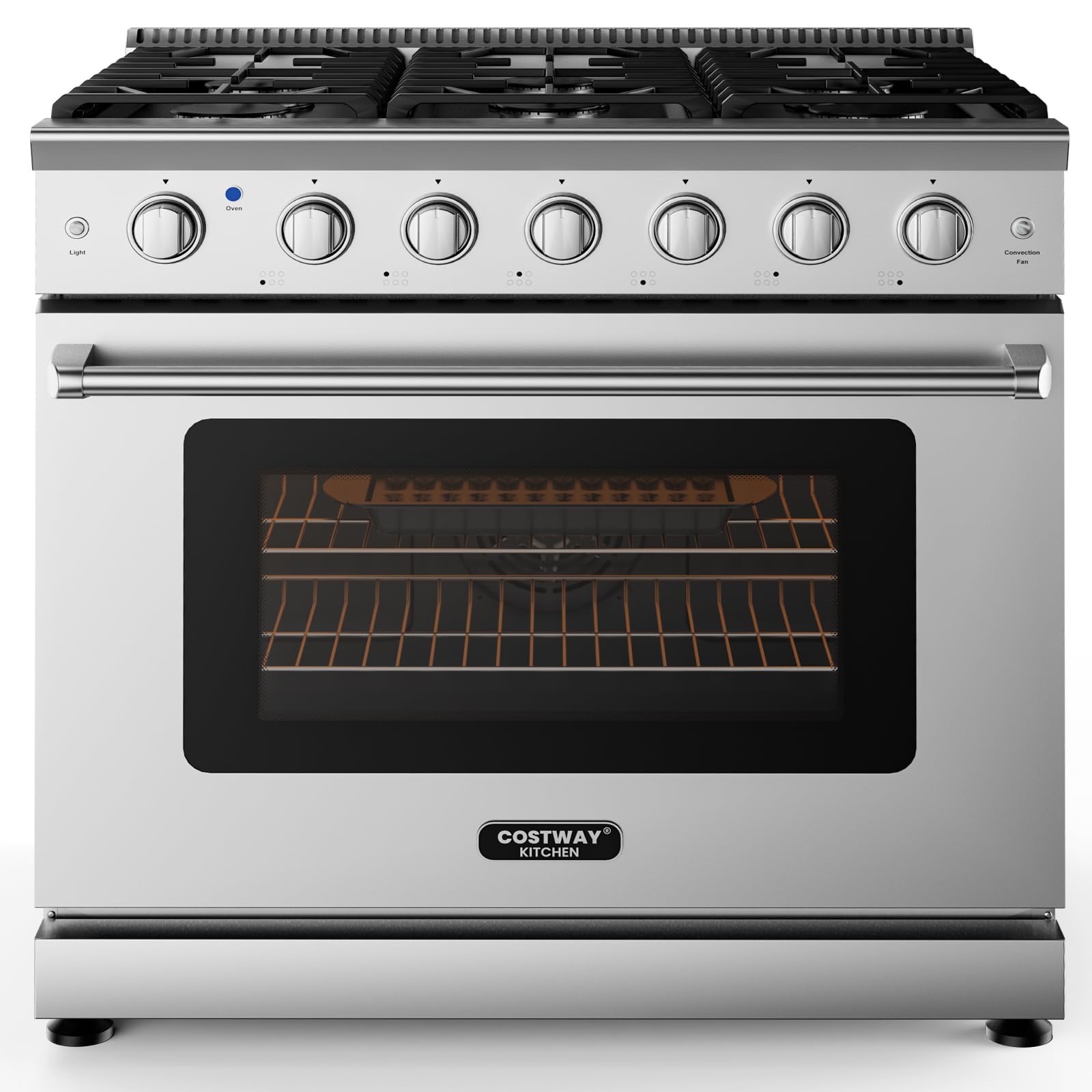 36 inch gas range：36-inch gas stove
