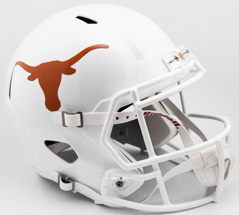 texas longhorns football helmet：lone star state's collegiate gridiron headgear