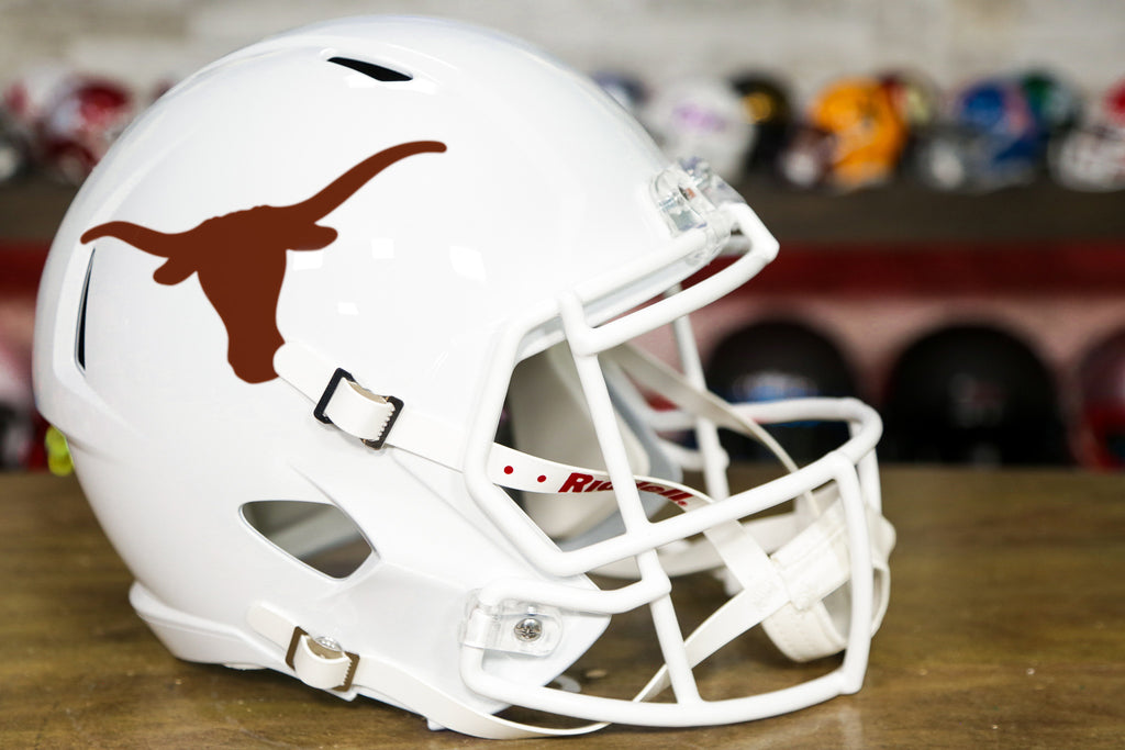 texas longhorns football helmet：lone star state's collegiate gridiron headgear