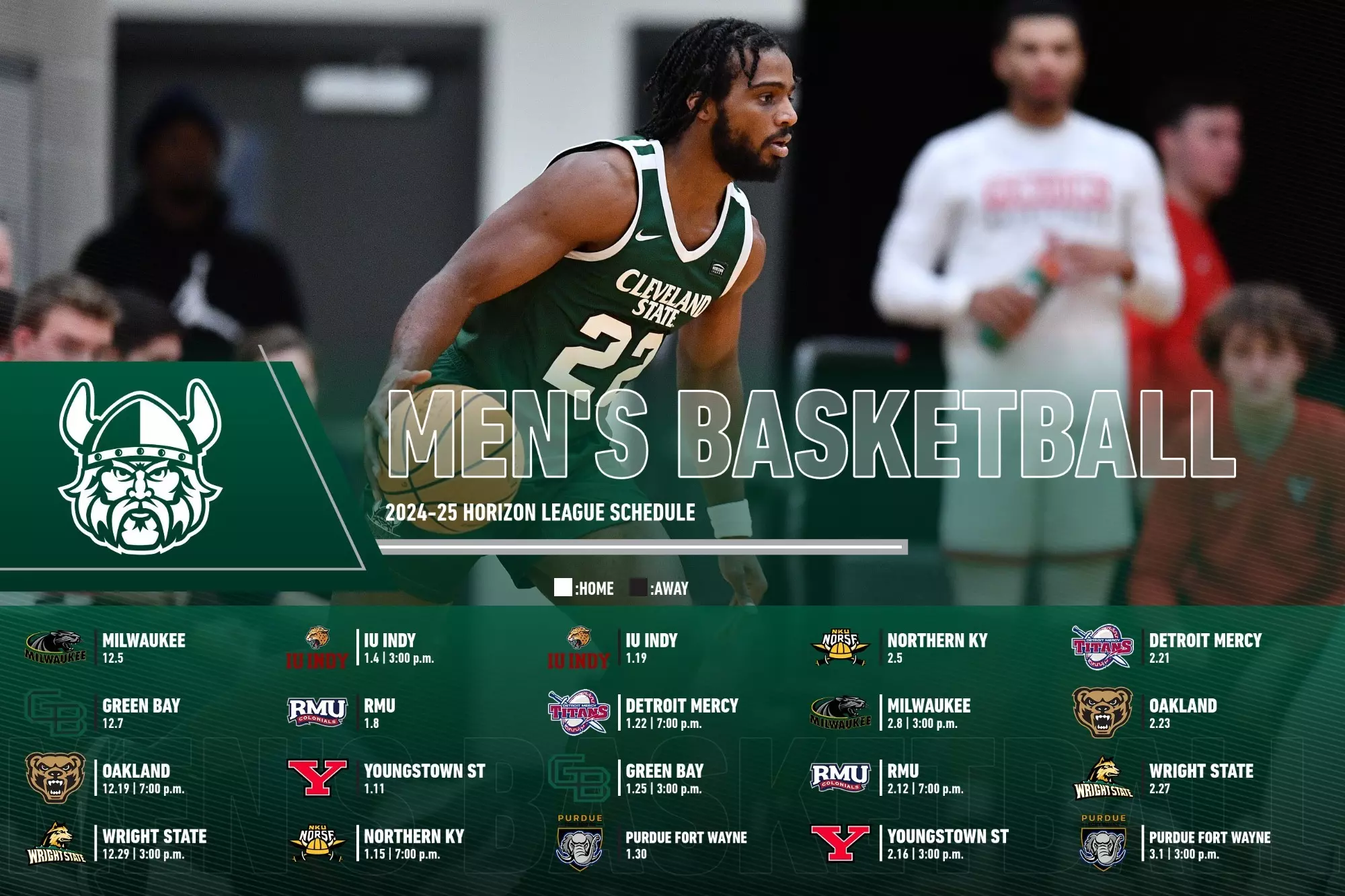 Cleveland State Schedule Basketball Updates: Get the most recent game times.
